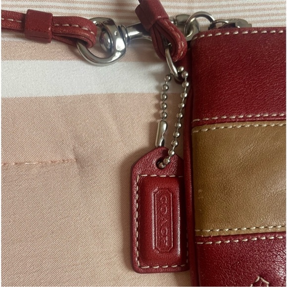 Coach vintage Leather Wristlet wallet - Picture 4 of 7